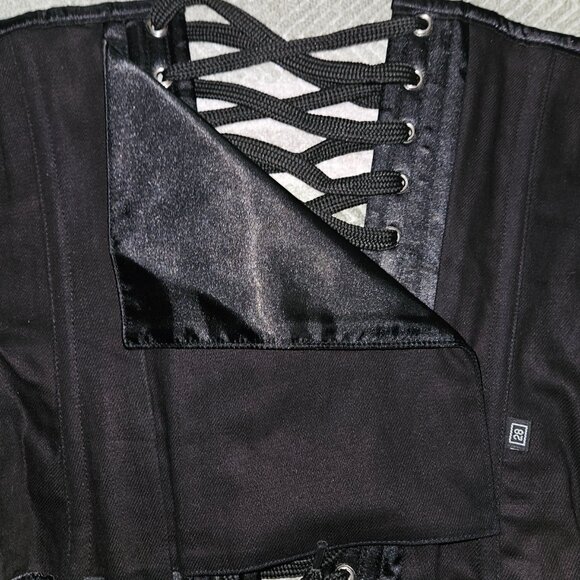 LARGE NWT Bones Skeleton Tight Lacing Corset - Picture 4 of 15